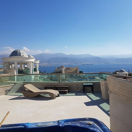 Palmore Top Luxury Penthause With Juccuzi First Line Of The Seaside Apartment Ейлат Екстериор снимка