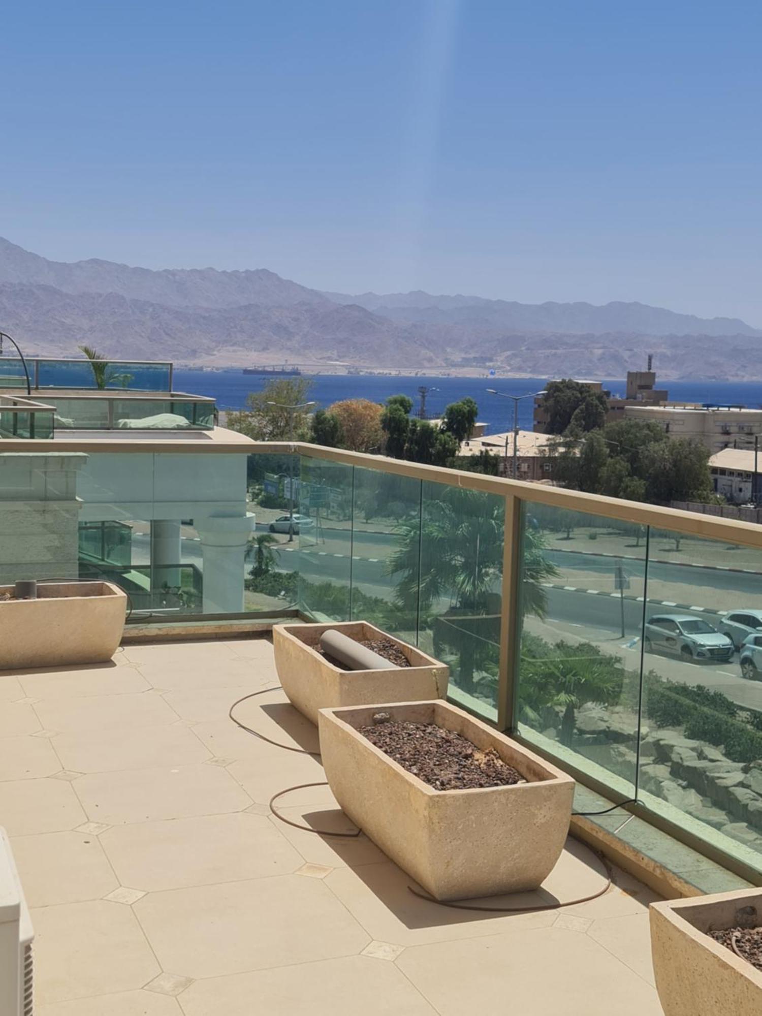Palmore Top Luxury Penthause With Juccuzi First Line Of The Seaside Apartment Ейлат Екстериор снимка