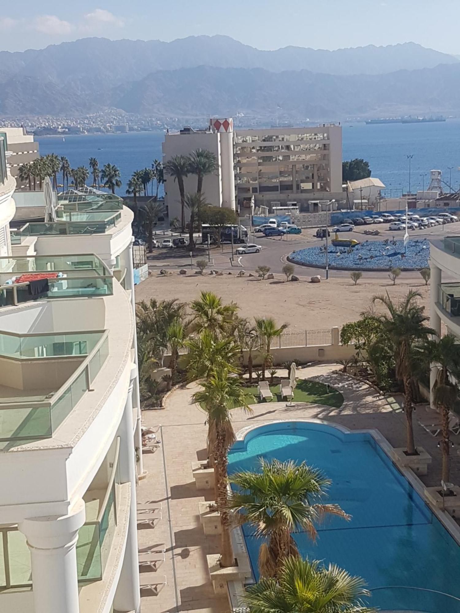 Palmore Top Luxury Penthause With Juccuzi First Line Of The Seaside Apartment Ейлат Екстериор снимка